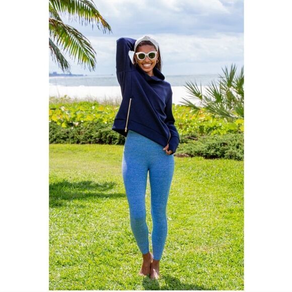 Addison Bay Ludlow Leggings Light Heather Blue - Picture 3 of 10